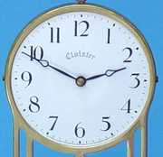 Cloister Tiffany Electric Battery Clock