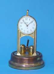 Tiffany Never Wind Electric Mantel Clock