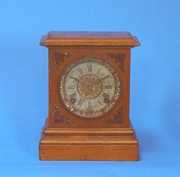 Ansonia Rockeby Oak Mantel Clock