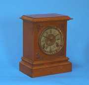 Ansonia Rockeby Oak Mantel Clock