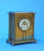 Ansonia Art Nouvea Open Escapement Clock