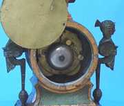 Seth Thomas & Sons Iron Egyptian Mantel Clock