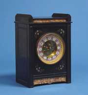 Marti Open Escapement Mantel Clock