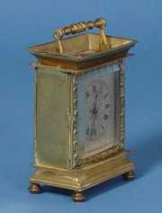 Early English Fusee Carriage Clock