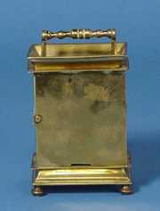 Early English Fusee Carriage Clock