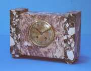 Art Deco Marble Mantel Clock