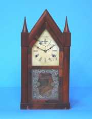 Smith & Goodrich Fusee Steeple Shelf Clock