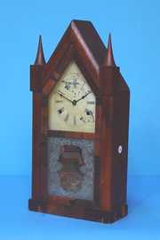 Smith & Goodrich Fusee Steeple Shelf Clock