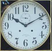 30 Day  Waterbury Oak Regulator Wall Clock