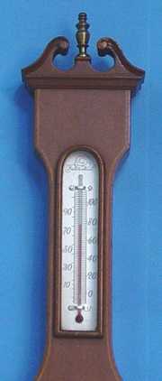 Chelsea Barometer Thermometer Wall Clock