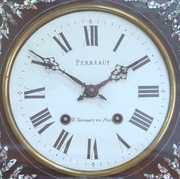 Inlaid French Picture Frame Wall Clock
