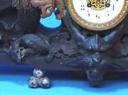 Massive Renaissance Japy Freres Statue Clock