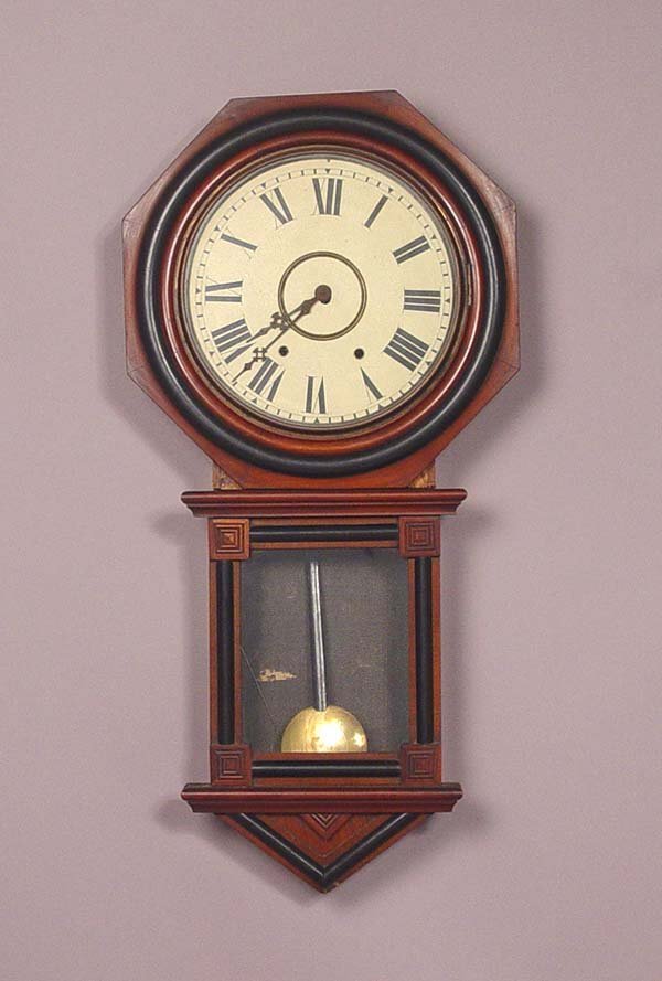 Unusual American Wall Clock