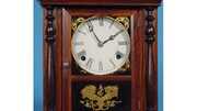 London Model Rosewood Shelf Clock