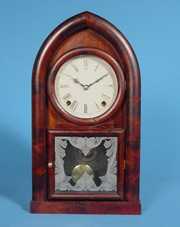 E. N. Welch Gothic Beehive Mantel Clock