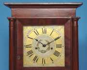 R & J B Terry Mahogany Empire Shelf Clock