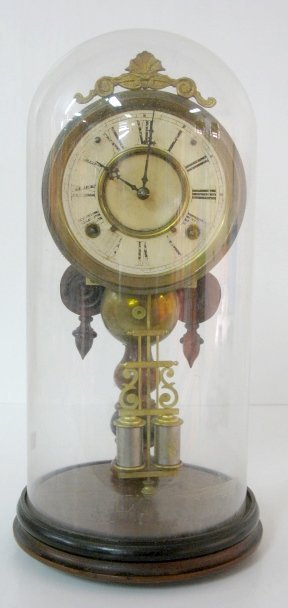 Ansonia Single Post Crystal Palace Clock