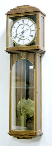 1 Wt. Inlaid Lantern Wall Clock w/Seconds Bit