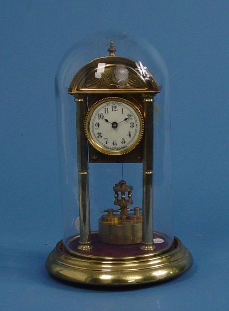 Disc Pendulum 400 Day Domed Clock