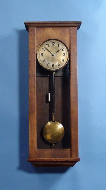 Unusual Deho Self Winding Weight Wall Clock