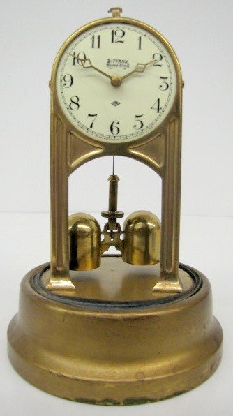 Tiffany Never Wind Dome Clock