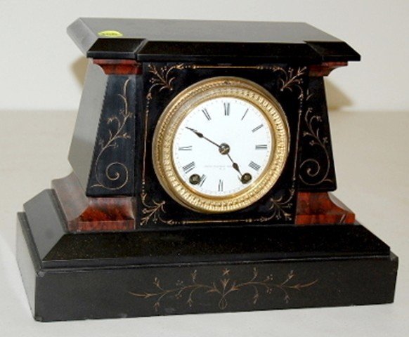 Seth Thomas & Sons Marble & Slate Mantle Clock
