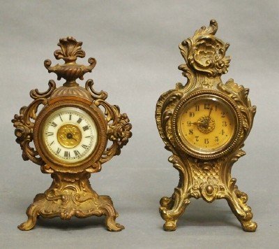 2 Ansonia Novelty clocks
