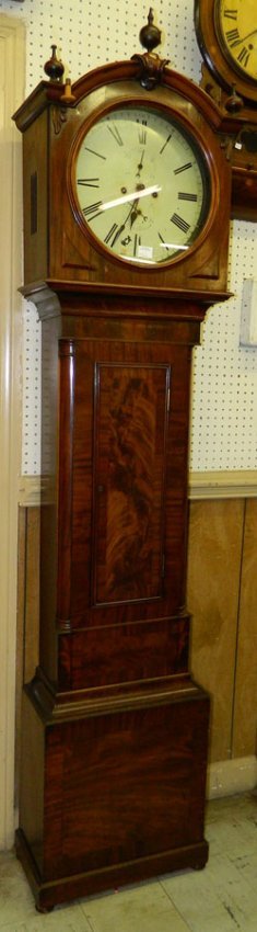 English Grandfather clock w/second hand.