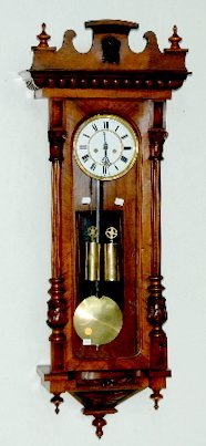 Gustav Becker Hanging 2 Weight Regulator Clock