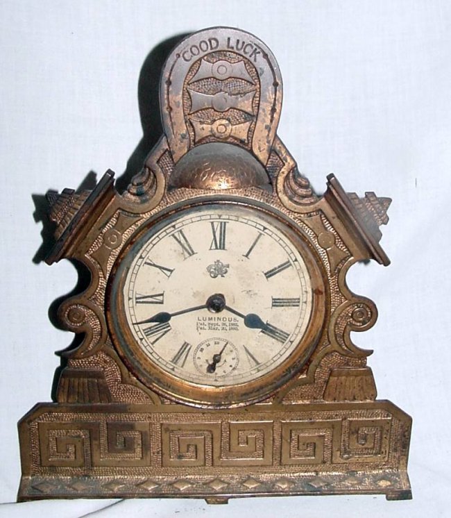 Good Luck 1883 Alarm Novelty Clock