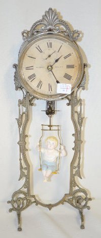 Ansonia Bobbing Doll Clock, Jumper No. 2