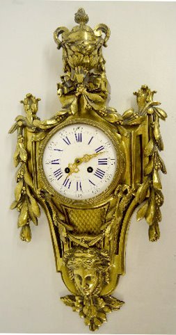 LF Japy & Cie 1878 Hanging Cartel Clock