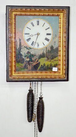 Picture Frame Chain Driven Painting Clock