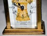 W.E. Fraiser, Chicago Advertising Carriage Clock