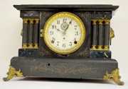 Seth Thomas “Tyro” Black Mantel Clock