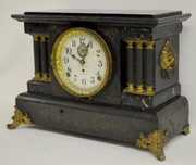 Seth Thomas “Tyro” Black Mantel Clock