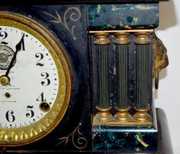 Seth Thomas “Tyro” Black Mantel Clock