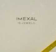 Imexal 18 Jewel Desk Clock