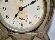 2 “Good Luck” Horseshoe Alarm Clocks, Welch