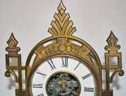 EN Welch “La Reine” Metal Novelty Clock