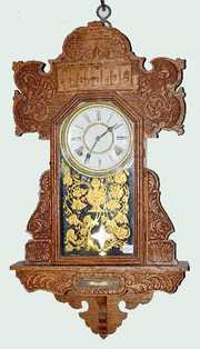 Ingraham Mt. Vernon Hanging Kitchen Clock