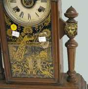 Ansonia Walnut “King” Parlor Clock