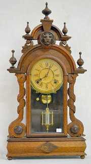 Ansonia “Illinois” 8 Day T & S Shelf Clock