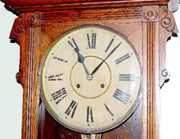 Oak Waterbury “Cambridge” Wall Clock