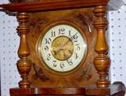 German Berliner Wall Clock, Art Nouveau