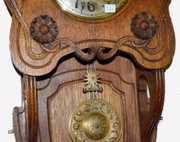 “Prime” Art Nouveau Free Swinger Clock
