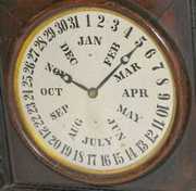 Welch “Italian No. 3” Calendar Clock