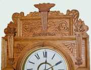 Waterbury Oak Calendar “No. 43” Clock