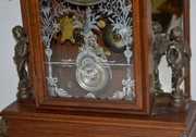 Ansonia Walnut “Windsor” Parlor Clock