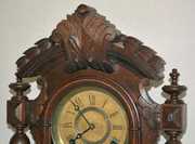 Kroeber Walnut “Mariposa” Shelf Clock